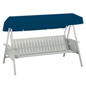 Střecha na houpačku, tmavě modrá