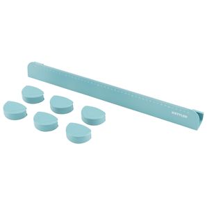 Ochranné kryty na stoly Kids šedomodré